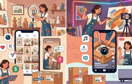 How to Sell Art on Social Media? An Instagram and TikTok Guide